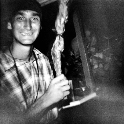 Flower Vendor on Bourbon Street - Diana F+