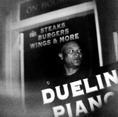 Piano Guy on Bourbon Street - Diana F+
